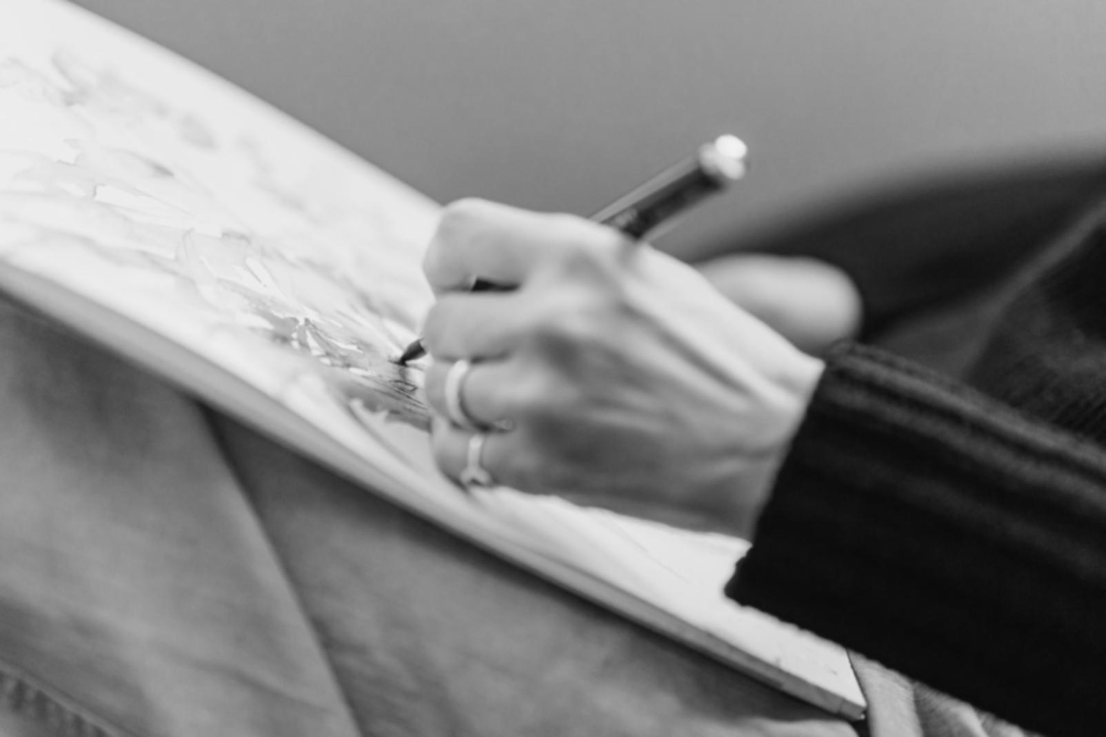 Studienbeispiel eines Stillleben-Arrangements mit verschiedenen Texturen